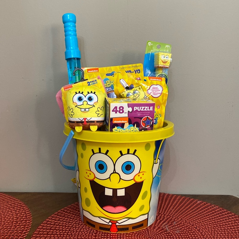 SpongeBob Theme Easter Basket
